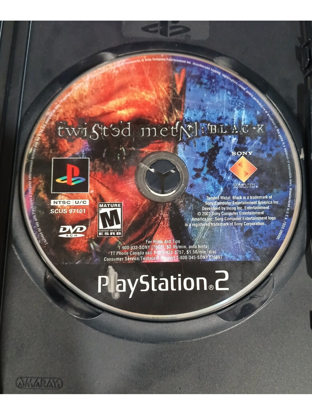 Twisted Metal: Black (Sony PlayStation 2, 2002)